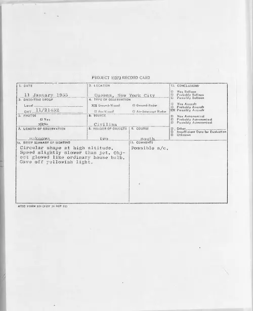 First page of 1955.01 - 6965474 - Queens, New York City