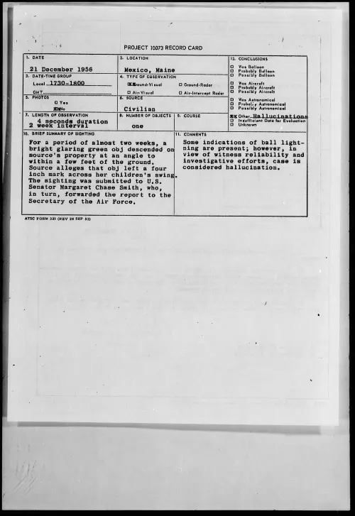 First page of 1956.12 - 6786198 - Mexico, Maine