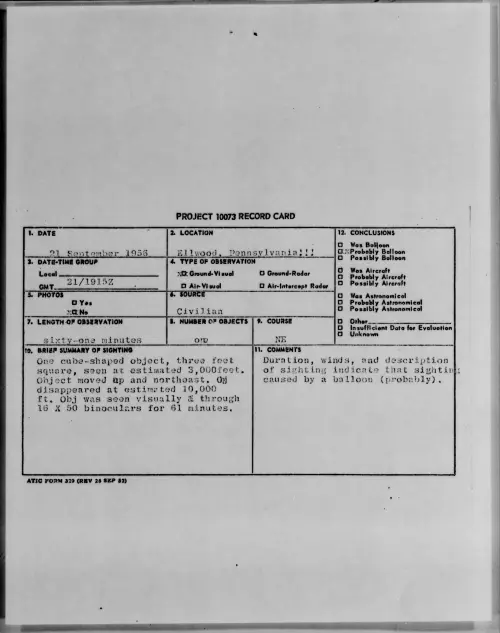 First page of 1956.09 - 7071050 - Ellwood, Pennsylvania