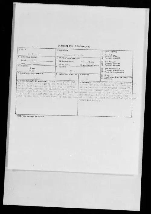 First page of 1961.06 - 8691514 - Palatka, Florida