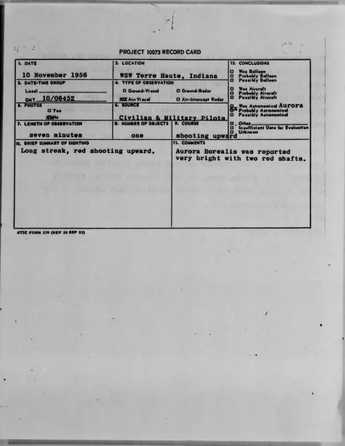 First page of 1956.11 - 7073380 - WSW Terre Haute, Indiana