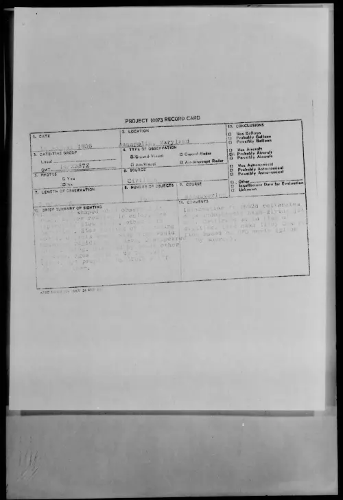 First page of 1956.08 - 7069357 - Annapolis, Maryland