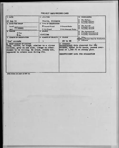 First page of 1955.09 - 7339395 - Peoria, Illinois