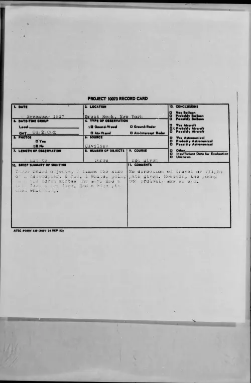 First page of 1957.11 - 6779635 - Great Neck, New York