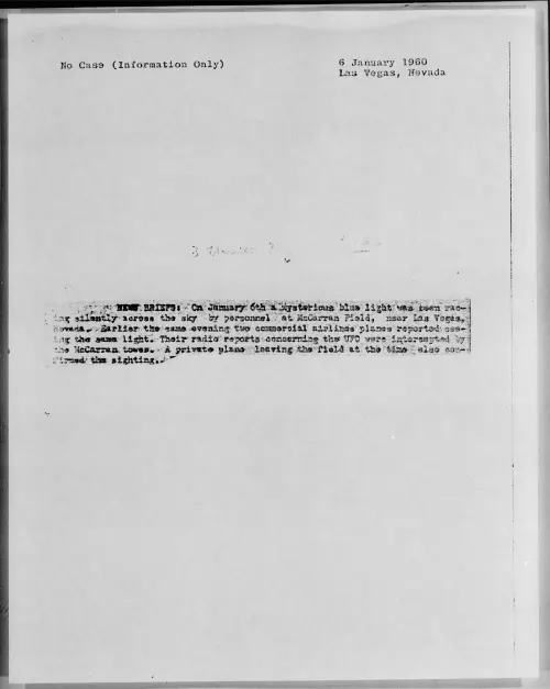 First page of 1960.01 - 6968016 - Pacific (30-30N 139-05W)