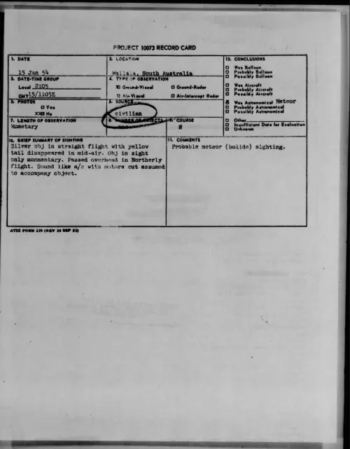 First page of 1954.01 - 6779584 - Mallala, South Australia