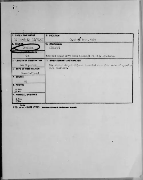 First page of 1953.03 - 6384232 - Crystal Lake, Ohio