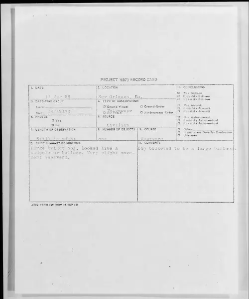 First page of 1958.03 - 6964314 - New Orleans, La