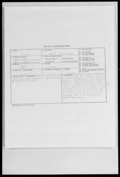 First page of 1961.07 - 8694889 - Humboldt, Susk., Canada