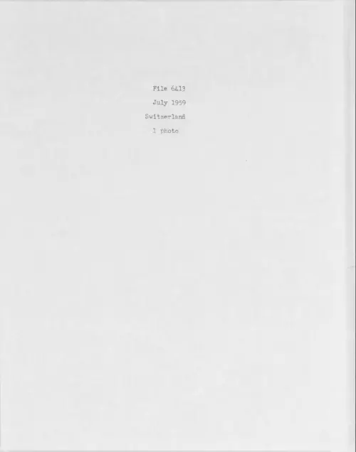 First page of 1959.07 - 6975479 - Switzerland (#6413)