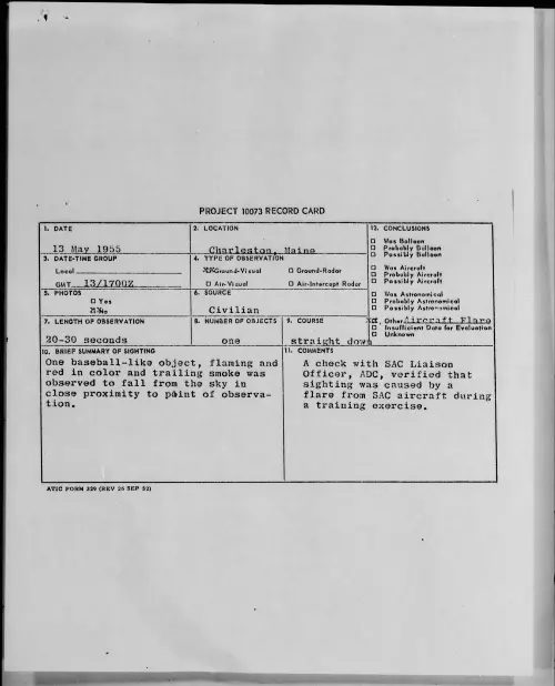 First page of 1955.05 - 6960495 - Charleston, Maine