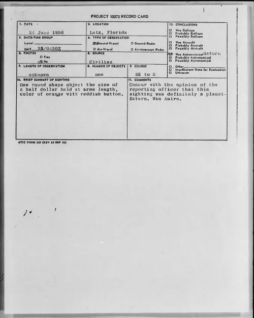 First page of 1956.06 - 6786520 - Lutz, Florida
