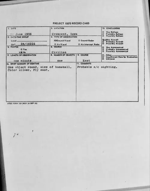 First page of 1956.06 - 6786658 - Crescent, Iowa