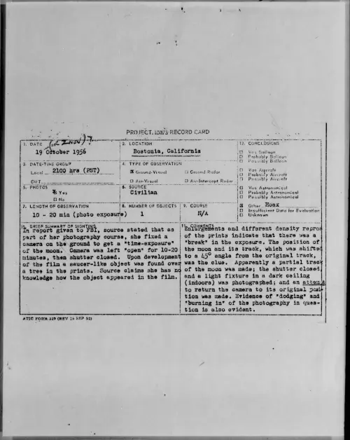 First page of 1956.10 - 7072175 - Bostonia, California