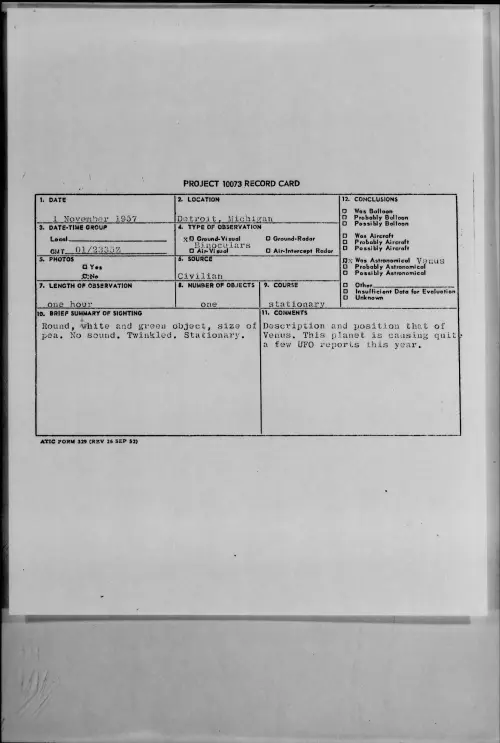 First page of 1957.11 - 7228759 - Detroit, Michigan