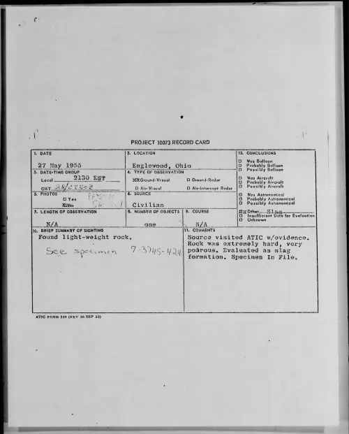 First page of 1955.05 - 6963934 - Englewood, Ohio