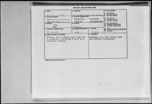 First page of 1958.10 - 7200883 - Greenwood Lake, New Jersey