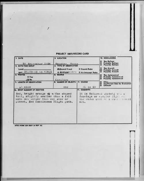 First page of 1958.09 - 7198969 - Houston, Texas