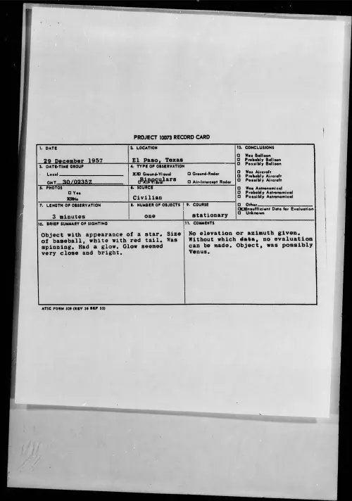 First page of 1957.12 - 6971442 - El Paso, Texas