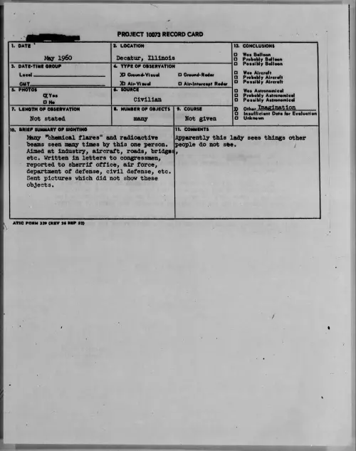 First page of 1960.05 - 7812281 - Decatur, Illinois