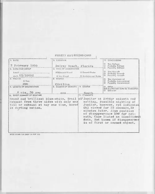 First page of 1955.02 - 6967468 - Delray Beach, Florida