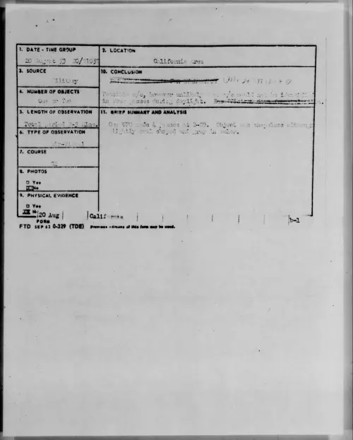 First page of 1953.08 - 6979548 - California Area