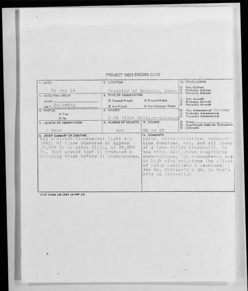First page of 1958.01 - 6959472 - Vicinity of Bitburg, Germ