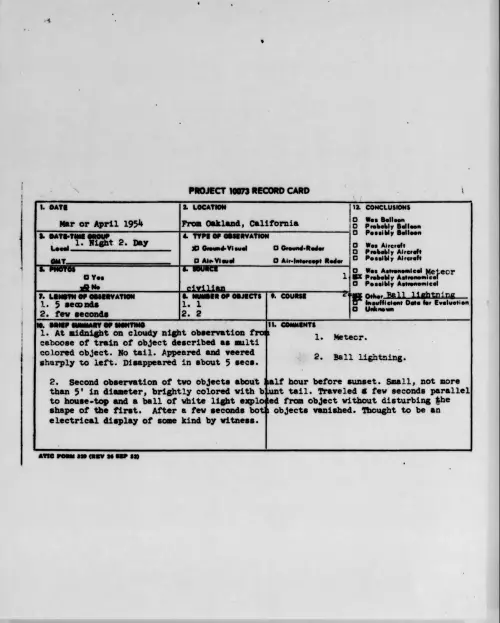 First page of 1954.03 - 6780465 - Oakland, California