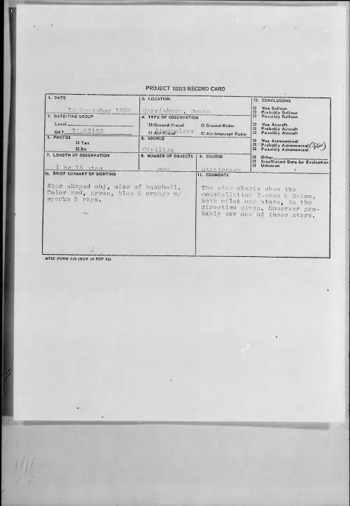 First page of 1958.12 - 7204013 - Harrisburg, Penna