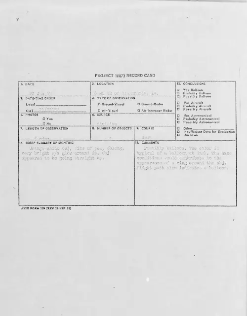 First page of 1959.06 - 8406835 - 6 Mi SE of Alexandria, La