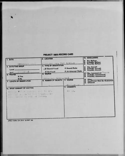 First page of 1957.11 - 6779945 - Albuquerque, New Mexico