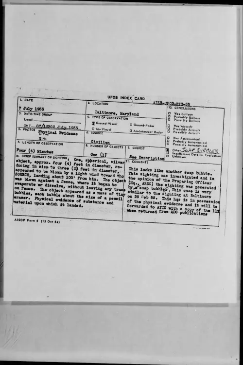 First page of 1955.07 - 6968430 - Baltimore, Maryland