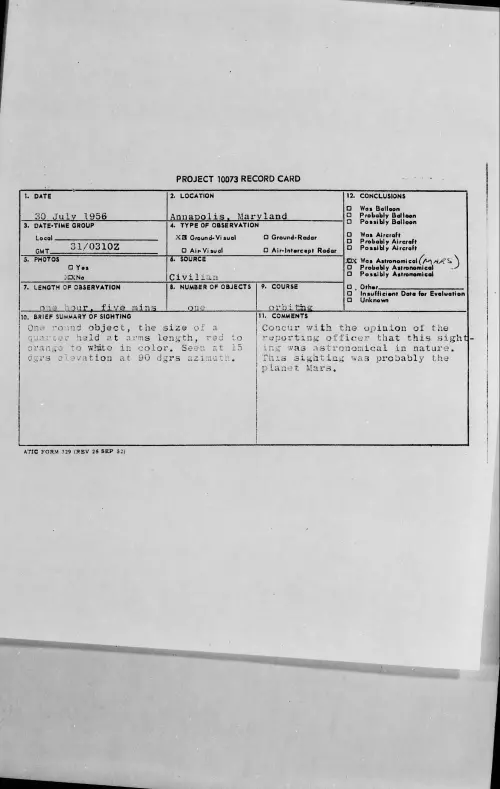 First page of 1956.07 - 6787739 - Annapolis, Maryland