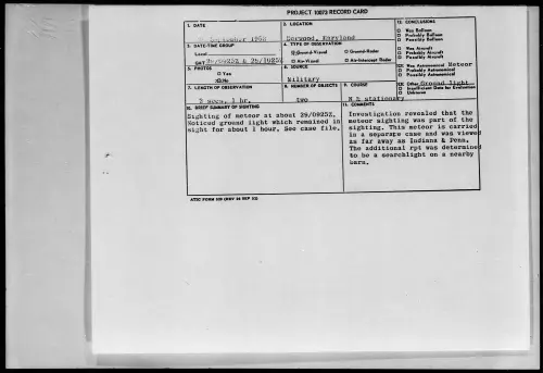 First page of 1958.09 - 7199716 - Derwood, Maryland