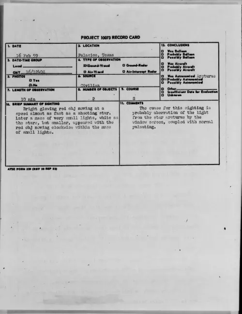 First page of 1959.02 - 9079062 - Palacios, Texas