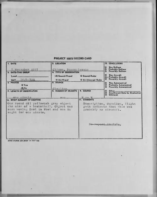 First page of 1957.11 - 6782316 - Clinton, Pennsylvania
