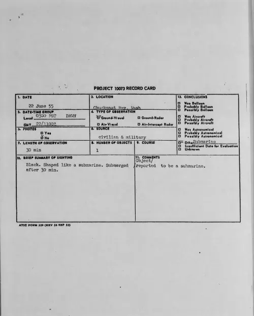 First page of 1955.06 - 6966924 - Chuckanut Bay, Wash