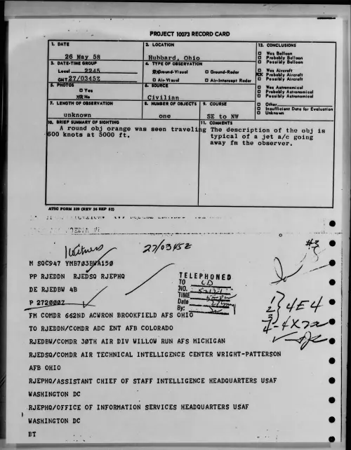 First page of 1958.05 - 8845491 - Hubbard, Ohio