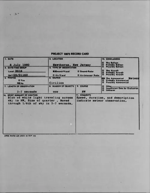 First page of 1960.07 - 7814807 - Hawthorne, New Jersey