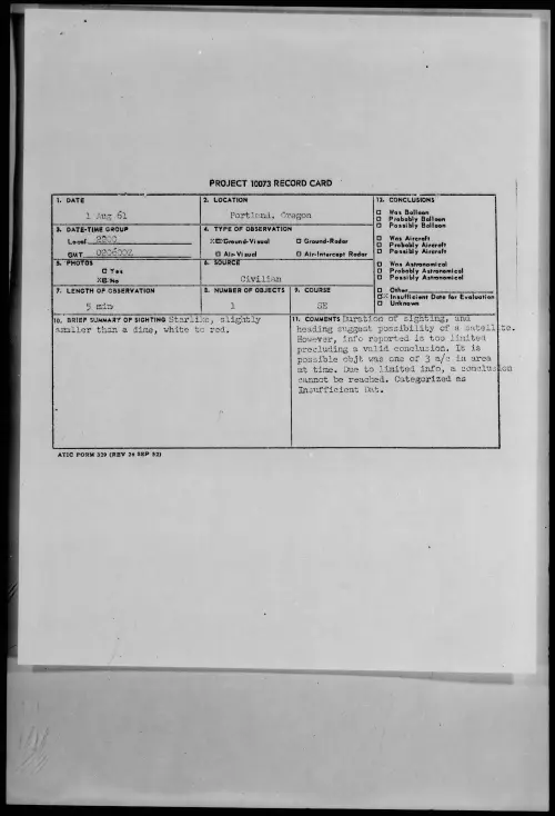 First page of 1961.08 - 8296324 - Portland, Oregon