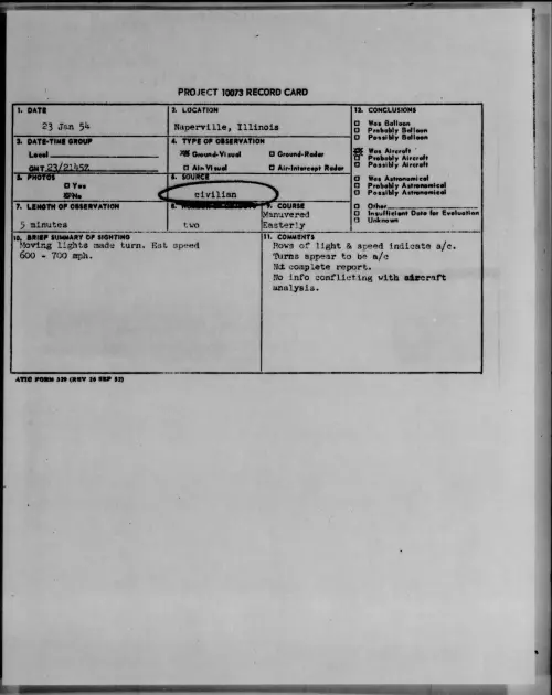 First page of 1954.01 - 6779655 - Naperville, Illinois
