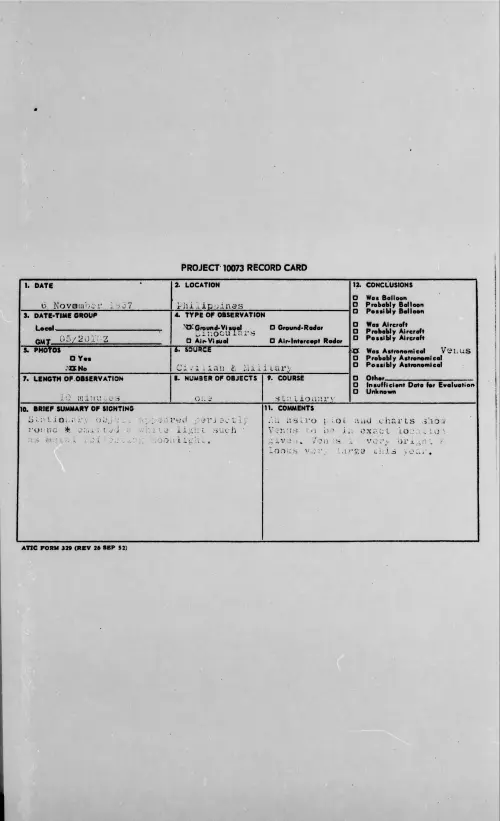 First page of 1957.11 - 6778718 - Philippines