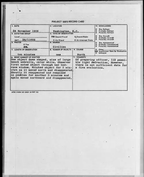 First page of 1956.11 - 6785766 - Washington, D.C