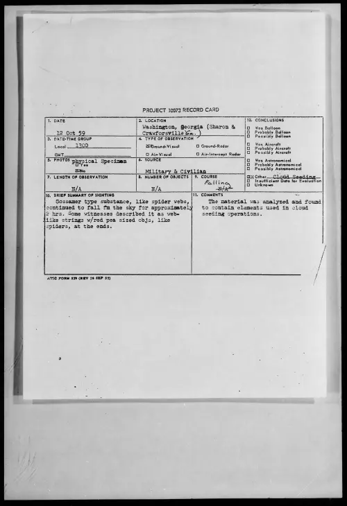 First page of 1959.10 - 6960878 - Washington, Georgia