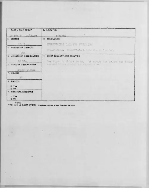 First page of 1953.02 - 9554115 - Iceland