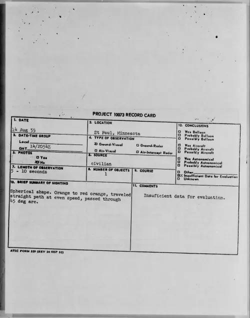 First page of 1955.08 - 6971915 - St Paul, Minnesota