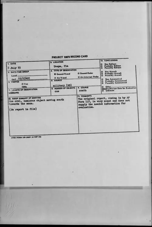 First page of 1955.07 - 6968796 - Tampa, Fla