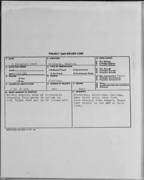 First page of 1957.11 - 6782433 - Lithonia, Georgia