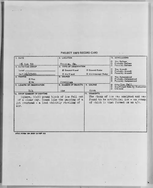 First page of 1959.10 - 6963660 - Toccoa, Ga