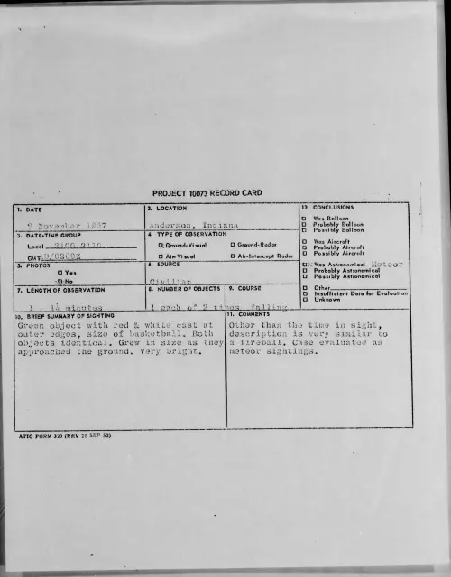 First page of 1957.11 - 6782349 - Anderson, Indiana